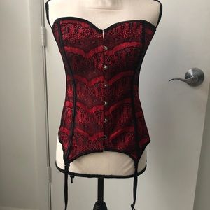 Red Corset Top